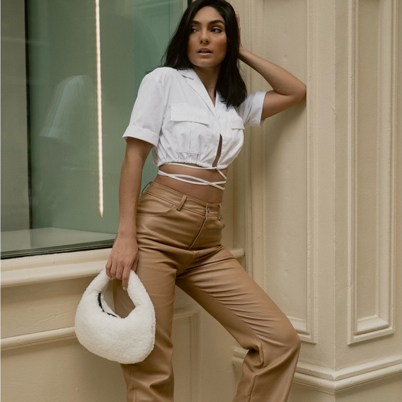 White Crop Top - Picture 5 of 5